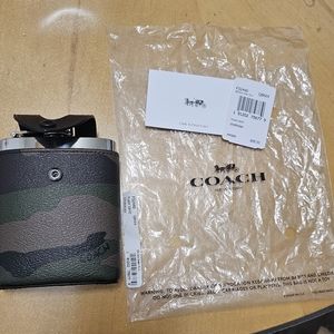 Coach Camo Flask